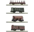 Produktbild: Fleischmann Güterwagen Fleischmann 6660044 N 4er-Set Güterwagen der DB