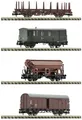 Produktbild: Fleischmann 6660044 N 4er-Set Güterwagen der DB