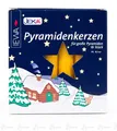 Produktbild: Zubehör Pyramidenkerzen honig (18) B= x H=ca 1,7 cmx11,5 cm NEU Erzgebirge Kerze