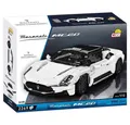 Produktbild: COBI Sportwagen Maserati MC20 1:12 Bausatz Spielbausteine, Spielset Konstruktionsspielzeug Modellauto weiß/schwarz