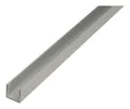 Produktbild: Gustav Alberts Alu-U-Profil 2000 / 20 x 20 mm silberfarbig - 474874