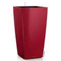Produktbild: LECHUZA® Pflanzgefäße CUBICO 40 Scarlet rot hochglänzend All-in-One