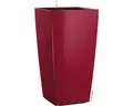 Produktbild: Pflanzvase Lechuza Cubico 40 Komplettset H 75 cm rot inkl. Erdbewässerungsystem