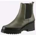 Produktbild: heine Stiefelette . Stiefelette Stretcheinsatz grün|schwarz 35 EU