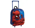 Produktbild: Cerda Trolley Spiderman 3D Rucksack mit Trolley Kinder Marvel Schultasche