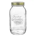 Produktbild: Bormioli rocco quattro stagioni glas lagerküche küche kanister 1l klar