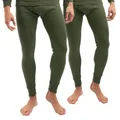 Produktbild: Celodoro 2er Pack Herren Ski-Thermo Unterhose - Olive 3XL