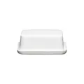 Produktbild: Ritzenhoff & Breker Skagen Butterdose, 16 x 12 cm, Klassische Dose für 250 g Butter, Porzellan, Weiß