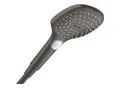 Produktbild: hansgrohe Raindance Select E Handbrause 26520340 DN 15, 3jet, Brausekopf Ø 120 mm, brushed black
