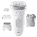 Produktbild: Braun Silk-épil 7 7-030 Epilierer Epiliergerät Wet & Dry Epilator weiß silber