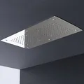 Produktbild: BERNSTEIN Einbauduschkopf Regenduschkopf Wassersparend Regenbrause 70x38cm Brausekopf aus Edelstahl Deckenbrause mit Anti-Kalk Düsen Duschkopf für Deckenmontage Regendusche DPG5019