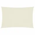 Produktbild: vidaXL Sonnensegel Rechteckig 2x4m Creme Sonnenschutz Sonnendach Beschattung