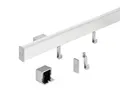 Produktbild: Alto - Set edelstahlfarbig: Länge 120 cm / Relingsystem