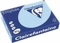 Produktbild: Clairefontaine Trophee Color 1798C Eisblau 80g A4 - 500 Blatt farbiges Papier