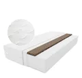 Produktbild: Kindermatratze KingKINDER PLUS 70x140x12cm aus hochwertigem Kaltschaum, KingMatratzen, 12 cm hoch, Rollmatratze mit waschbarem Bezug und Kokosmatte