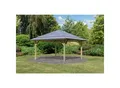 Produktbild: CHILLROI Quadratischer Holzpavillon 359 x 359 cm Gartenpavillon Terrassenüberdachung kesseldruckimprägniert