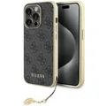 Produktbild: iPhone 15 Pro Guess 4G Charms Collection Hülle Grau