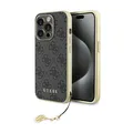 Produktbild: Guess 4G Charms Collection - iPhone 15 Pro Hülle (Grau)