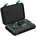 Produktbild: Wera 8100 SA 2 Zyklop Speed-Knarrensatz, 1/4 Zoll metrisch, Schwarz, 42-teilig,