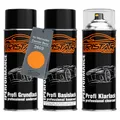 Produktbild: Autolack Spraydosen Set für Mercedes Daimler Benz 2603 Tieforange Deep Orange