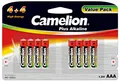 Produktbild: Camelion 11044803 Plus Alkaline Batterien LR03/AAA/Micro, 8er-Pack