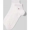 Produktbild: Tommy Hilfiger Sneaker-Socken aus Baumwoll-Mix im 2er-Pack Modell '2ER QUARTER' in Weiss, Größe 39/42