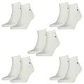 Produktbild: Tommy Hilfiger 10 Paar Quarter Socken Gr. 39-46 Herren Business Sneaker Socken, Farbe:300 - white, Socken & Strümpfe:39-42