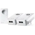 Produktbild: Devolo Black Week % | Magic 2 WiFi next Powerline Multiroom Kit 2x devolo Magic 2 WiFi next Adapter, 1x devolo Magic 2 LAN Adapter