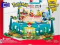 Produktbild: MEGA Pokémon Trainingsstadion HWR82 1107 Teile Arena Bauset 8+ Mattel