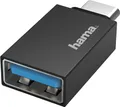 Produktbild: Hama - USB-Adapter - 24 pin USB-C (M) zu USB Typ A (W) - USB 3,2 Gen 1 On-The-Go - Schwarz (00200311)