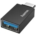 Produktbild: HAMA USB-A-Adapter auf USB-C USB 3.2 Gen1 - Schwarz