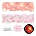Produktbild: Rosen lichterkette warmweiß LED Blumen Lichterkette Party Lichterkette 20 LEDs