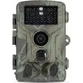 Produktbild: Nedis WCAM180GN Wildkamera 4K@10fps 50 MPixel 5 MP CMOS-Sensor IP65 Nachtsicht - Grün/Braun