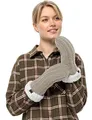 Produktbild: Jack Wolfskin Damen HIGHLOFT Knit Mitten W Handschuh, Dusty Grey, M