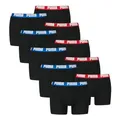 Produktbild: PUMA Herren Boxer Boxershorts Shorts Unterhosen Comfort Stretch 10er Pack, Wäschegröße:XL, Artikel:-008 Black/Blue/red