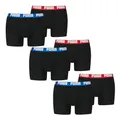 Produktbild: PUMA Herren Boxer Boxershorts Shorts Unterhosen Comfort Stretch 6er Pack, Wäschegröße:XL, Artikel:-008 Black/Blue/red