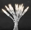 Produktbild: Konstsmide 6303-103 Mini-Lichterkette Innen EEK: G (A - G) netzbetrieben Anzahl Leuchtmittel 50 LED Warmweiß Beleuchtete Länge: 7.35 m