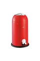 Produktbild: WESCO Tretabfalleimer 180312-02 KICKMASTER JUNIOR in Rot mit 12 Liter Volumen...