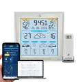 Produktbild: TFA Dostmann WLAN Wetterstation TFA.me ID-08, 35.8105.02, Profi-Wettervorhersage durch wetter.com 5 Tage, Online-Portal, inkl Außensensor Funk, Max-Min-Werte, Warnfunktion, weltweit, weiß