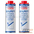 Produktbild: 2x 1 L LITER LIQUI MOLY SEILFETT-SPRAY HAFTSCHMIERSTOFF DRAHTSEILFETT