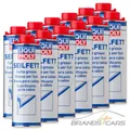 Produktbild: 12x 1 L LITER LIQUI MOLY SEILFETT-SPRAY HAFTSCHMIERSTOFF DRAHTSEILFETT 50041778