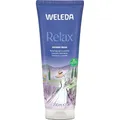 Produktbild: WELEDA Bio Relax Duschgel vegan - Naturkosmetik Aroma Shower Duschseife für Frauen & Männer mit Lavendel / Bergamotte Duft, Natürliche Hautpflege Dusche zur Reinigung von Gesicht & Körper (1x 200ml)