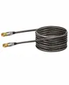 Produktbild: Anschlusskabel 5m SAT F Stecker Receiver Koaxialkabel TV HD 110db schwarz