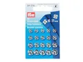 Produktbild: Prym 341270 Annäh-Druckknöpfe Messing Ø 6-11mm silberfarbig - 20 Stück