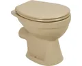 Produktbild: Stand-WC Tiefspüler ohne Spülrand beige matt ohne WC-Sitz 1280619