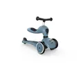 Produktbild: Scoot & Ride Highwaykick 1 Scooter mit Sitz 2in1 Kickboard mit Sitz höhenverstellbarer Sitz und Lenker (Steel)