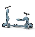 Produktbild: Scoot and Ride Highwaykick 1 steel blau - 2in1: Roller und Roller mit Sitz - NEU