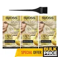 Produktbild: Syoss Oleo 10-50 Aschblond Haarfarbe Creme Glänzend Glanz Ammoniakfrei 3er Pack