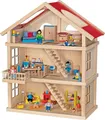 Produktbild: Goki 51957 - Puppenhaus 3 Etagen