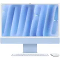 Produktbild: Apple iMac MWUF3D/A Blau - 61cm(24‘‘) M4 8-Core Chip, 8-Core GPU, 16GB Ram, 256GB SSD